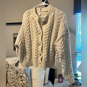 Chunky cable knit sweater H&M